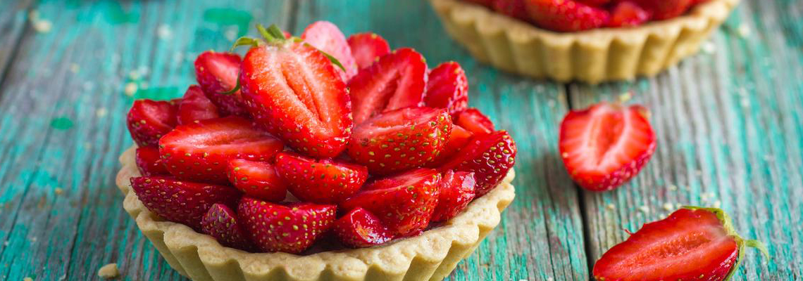 tartelette inspiration fraise ivoire